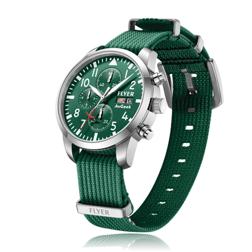Image 0 of Flyer AvGeek Green Watch