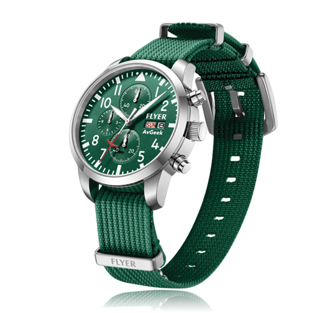 Flyer AvGeek Green Watch