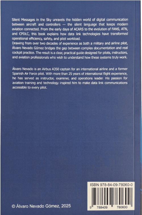 Image 2 of Silent Messages in the Sky, Understanding Data Link Communications for Pilots – Alvaro Nevado