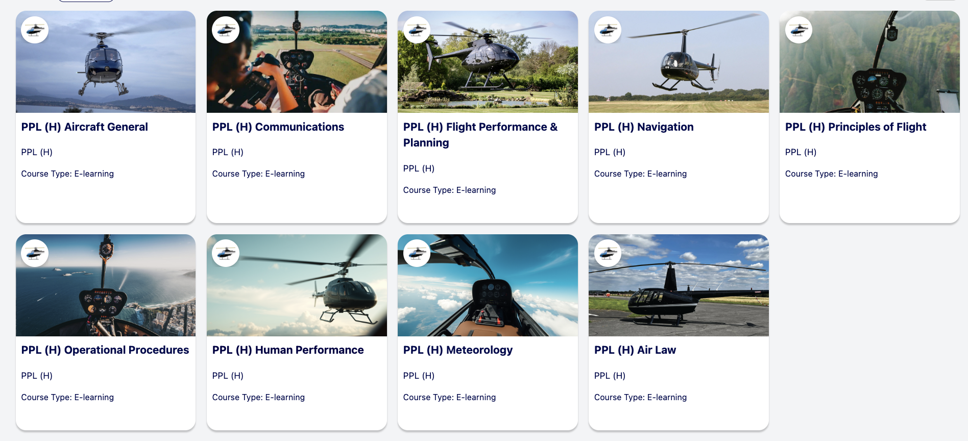 Heli Courses In The Academy