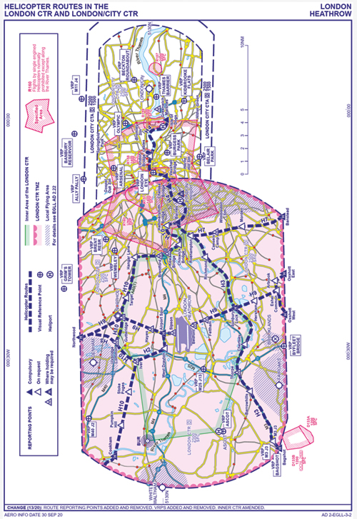 Image 1 of London Heliroute Charts (Ed. 22)