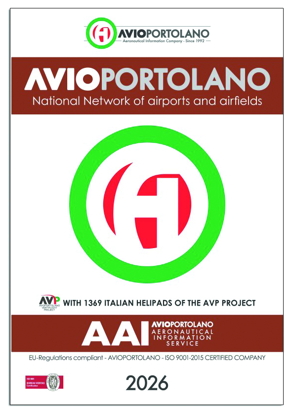 Image 0 of 2026 AvioPortolano Italy English VFR Flight Guide