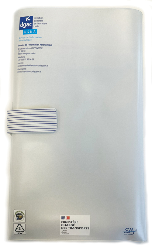 Image 1 of French Radio Navigation Chart Pack 2025 – Documents VFR France