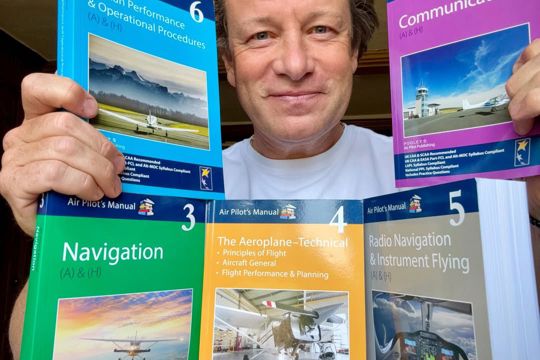 From the Kitchen to the Cockpit: Jamie Oliver Earns His Wings