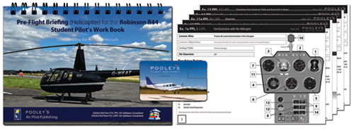 Image 0 of Pre-Flight Briefing (H) R44 and R22 Powerpoint & Pilot's Work Books Combo