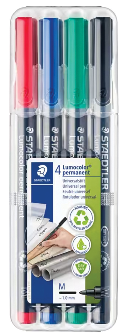 Image 7 of Lumocolor Felt Pens – Medium, Fine and Superfine