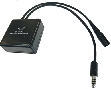 Image ofPower Supply for the Bose Panel Power Headset – PA95BH 6pin LEMO to US heli plug