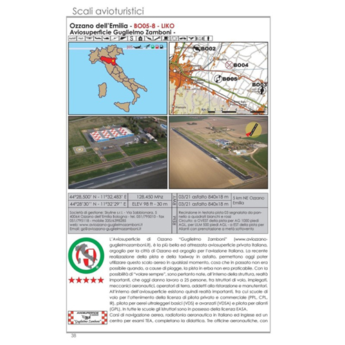 Image 3 of 2025 AvioPortolano VFR Italy Flight Guide