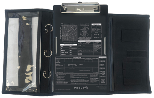 Image 0 of Pooleys VFR Trifold Kneeboard