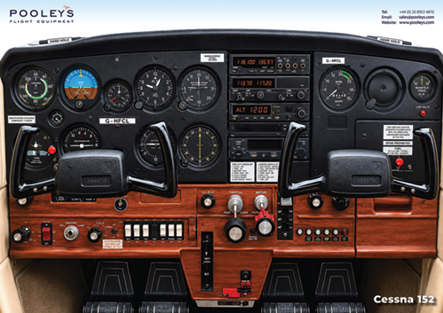 Image ofCessna 152 Cockpit Poster