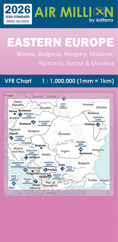 Image 0 of Air Million Edition 2026 – Eastern Europe, Bosnia, Bulgaria, Hungary, Moldova, Romania, Serbia and Slovakia