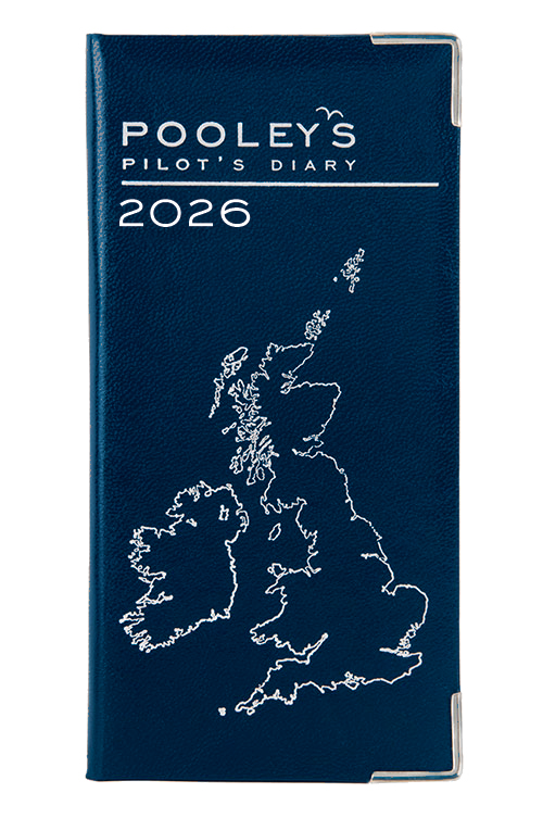 Image 1 of Pooleys Pilots Diary 2026 – Red