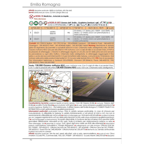 Image 2 of 2025 AvioPortolano VFR Italy Flight Guide