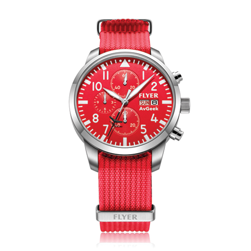 Image 1 of Flyer AvGeek Red Watch