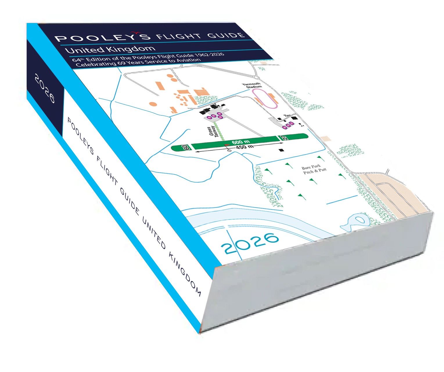 Image 0 of Pooleys 2026 United Kingdom Flight Guide - Perfect Bound