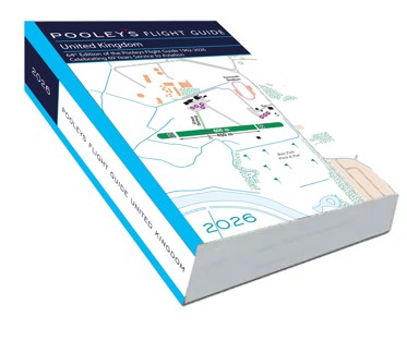 Pooleys 2026 United Kingdom Flight Guide - Perfect Bound 