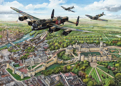 Image 0 of Wings over Windsor, Jigsaw Puzzle (1000 pieces)