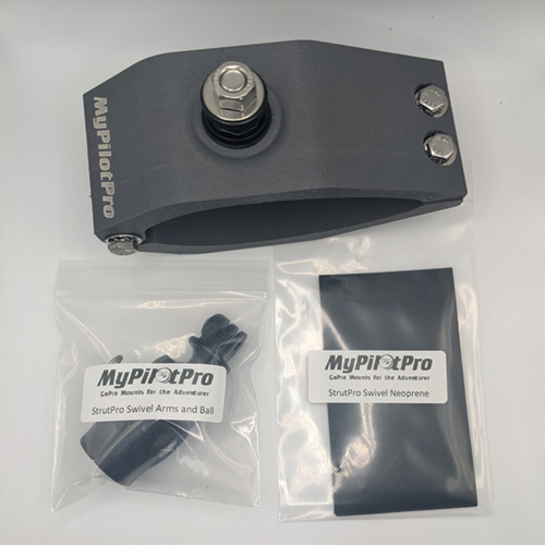 Image 4 of StrutPro Swivel Cessna GoPro Mount for Cessna 150/172 and 180/182