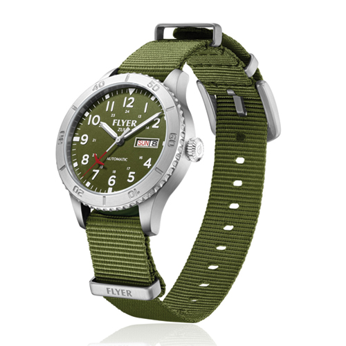 Image 1 of Zulu Automatic Green Watch