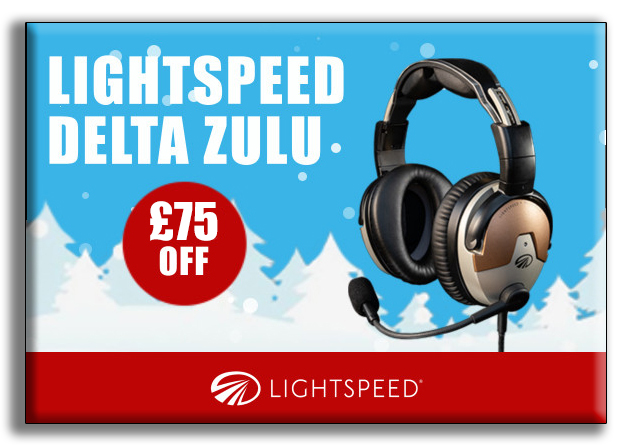 Image 0 of Lightspeed Delta Zulu ANR Headset with Carbon Monoxide Sensor (LEMO - 4075)