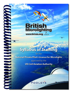 Image ofSyllabus of Training for the NPPL for Microlights, approved by the UK CAA – BMAA