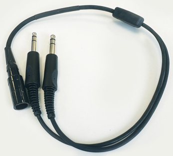 Image ofPA94 Bose Twin Plug to Lemo 6 Pin Cable