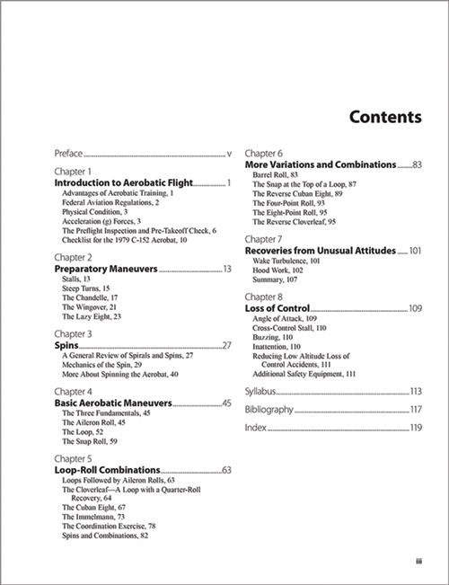 Image 1 of The Basic Aerobatic Manual