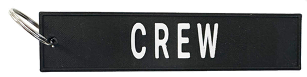 Image of3D Printed Crew Keyring (Black)