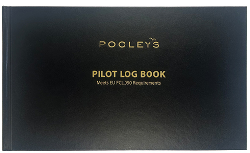 Image ofPooleys Commercial Pilot Log Book complies with EU FCL.050 regulations