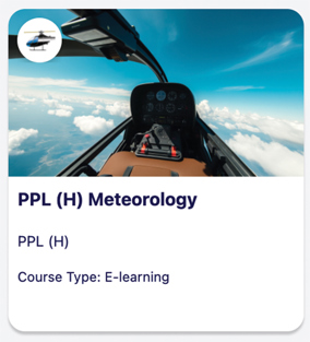 Academy Access – Helicopters Meteorology, E-Learning