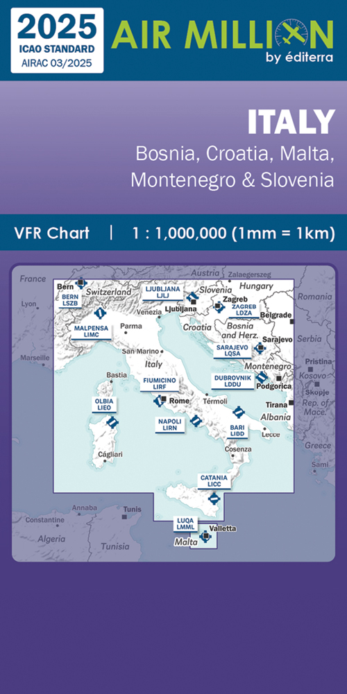 Image 0 of Air Million Edition 2025 – Italy (Croatia, Slovenia & Serbia)