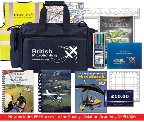 Image 0 of The Official BMAA Microlight Pilot’s Fixed Wing Starter Kit