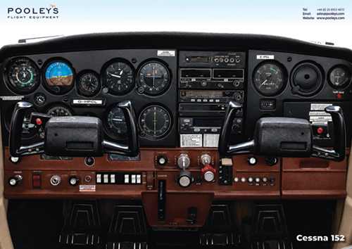 Image 1 of Cessna 152 Cockpit Poster