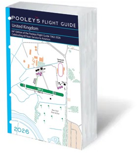 Pooleys 2026 United Kingdom Flight Guide – Loose-leaf Insert 