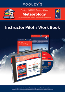 Pooleys Air Presentations – Meteorology Instructor Work Book (full-colour)