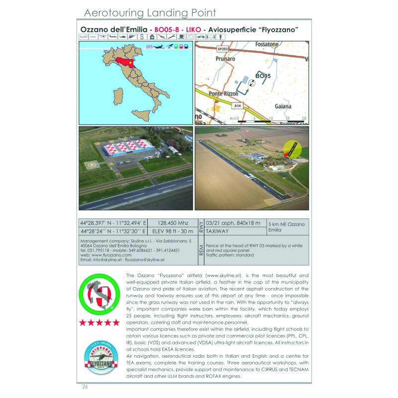 Image 3 of 2026 AvioPortolano Italy English VFR Flight Guide