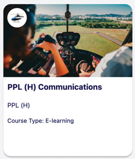 Academy Access – Helicopters Communications, E-Learning